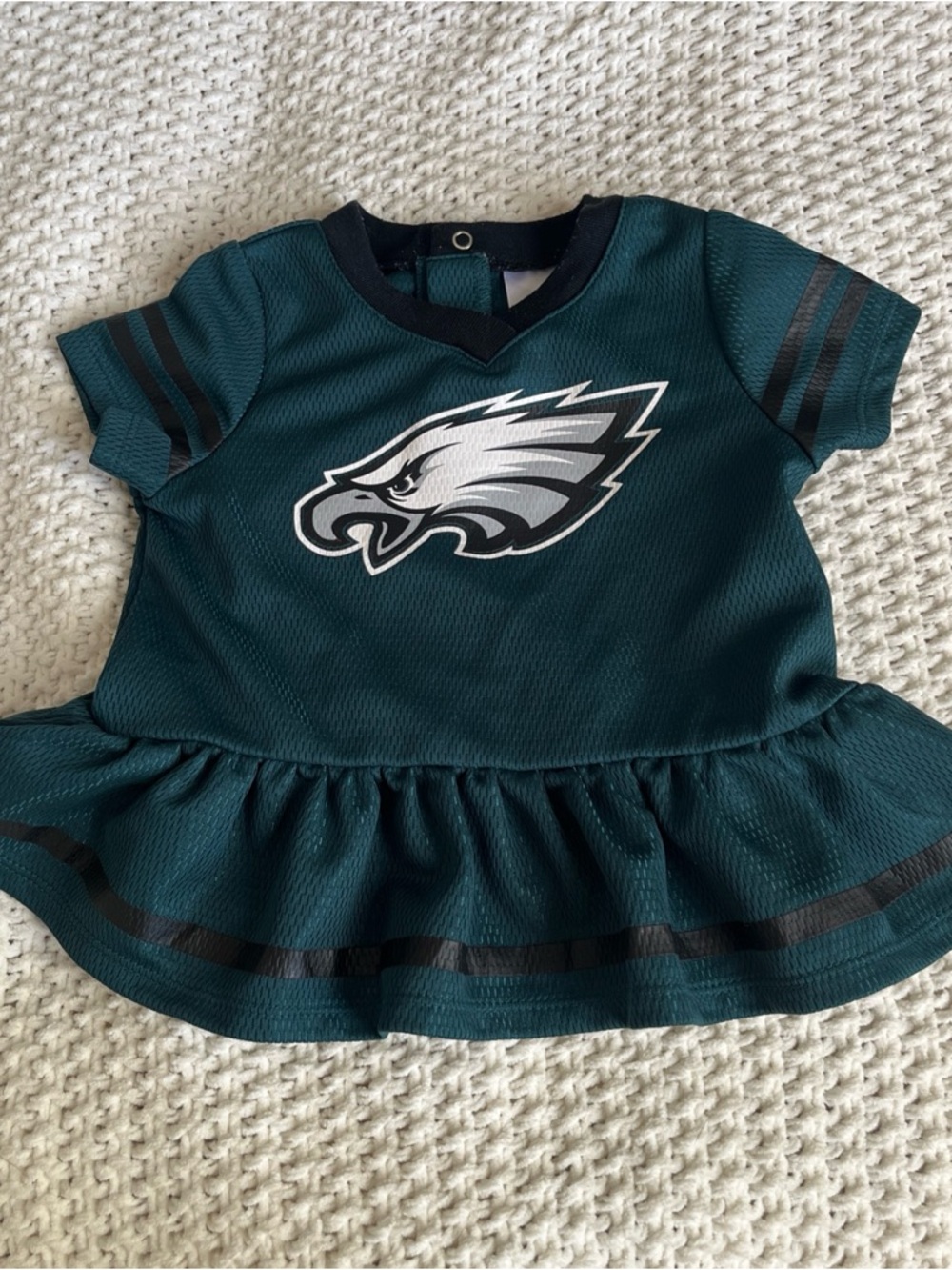 NFL Team Apparel Green Philadelphia Eagles Dress / Top Infant 3-6 months Cheer